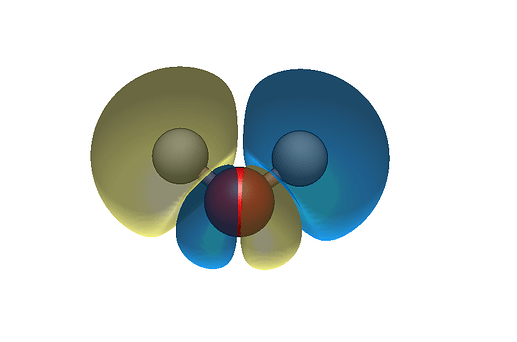 MO6 for water from MOPAC aux file