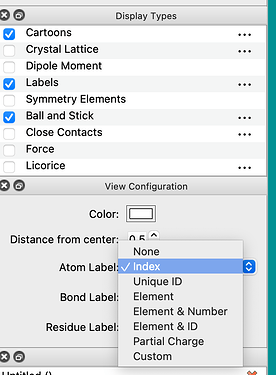 Atom Labels