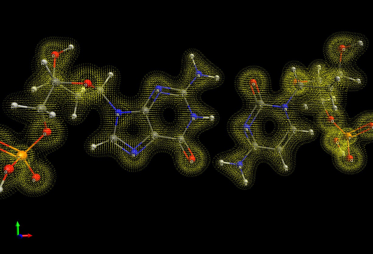 DNA (G-C) clouds-bs